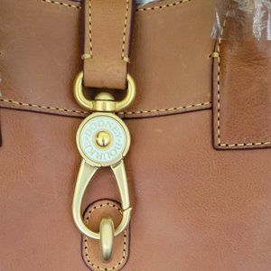 Brand New Never Used Dooney & Bourke Florentine Amelie Tote Natural Bag